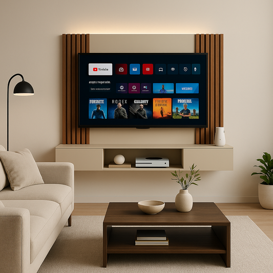 Panel para TV KURT – Diseño Elegante con Luz LED Integrada