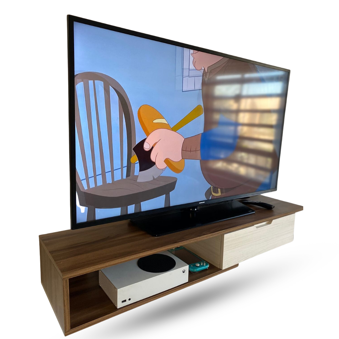 Módulo para TV Bloom – Bi-Tono con Compartimiento Interno