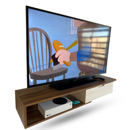 Módulo para TV Bloom – Bi-Tono con Compartimiento Interno