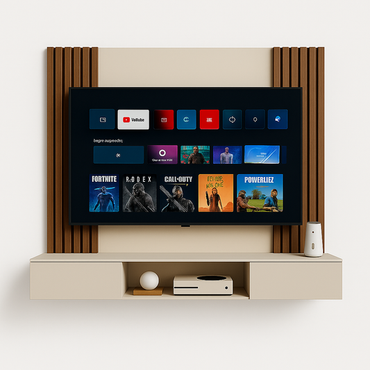 Panel para TV KURT – Diseño Elegante con Luz LED Integrada